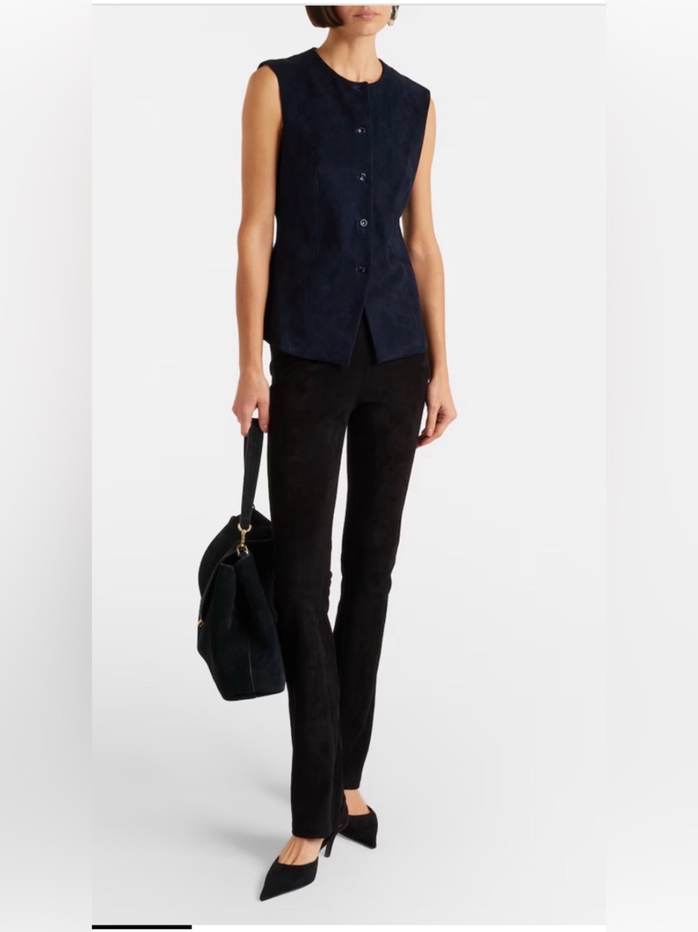 Stouls Suede Flare Pants
